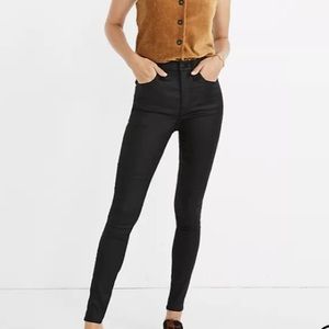Madewell skinny skinny leather like jeans